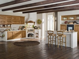 Cucina in Muratura con isola Barchessa 03 di Ar-Tre