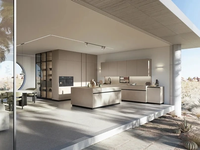 Cucina Moderna con isola I Naturali 02 di Ar-Tre