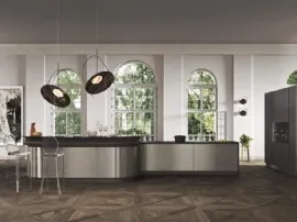 Cucina Moderna Progetto Sistema Laccato 06 di Ar-Tre