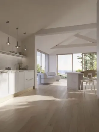 Cucina Moderna lineare Elite 01 di Ar-Tre
