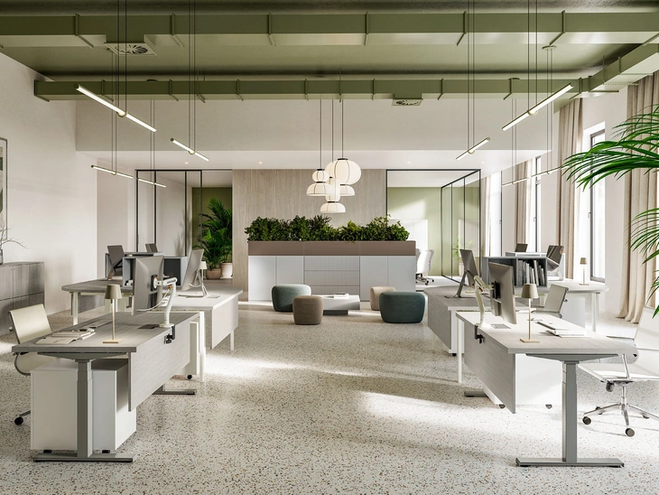 Scrivania Operativa OF114 di Giessegi